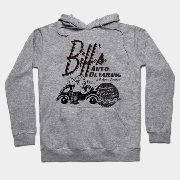 Biffs Auto Detailing Hoodie by MindsparkCreative